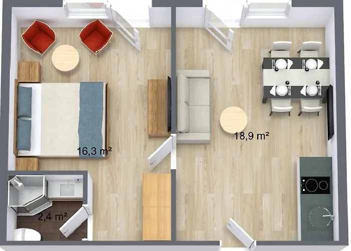 Appartementhaus Seehof 公寓 蒂罗尔-基希贝格