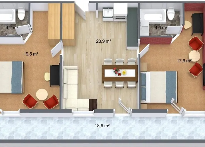 아파트 Appartementhaus Seehof 티롤 키르흐베르크