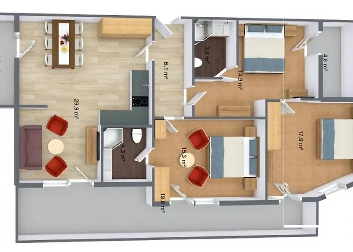 Appartementhaus Seehof Lejlighed